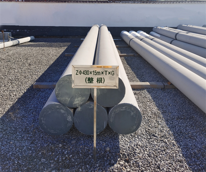 科尔沁左翼中430×15米×T×G终端电线杆