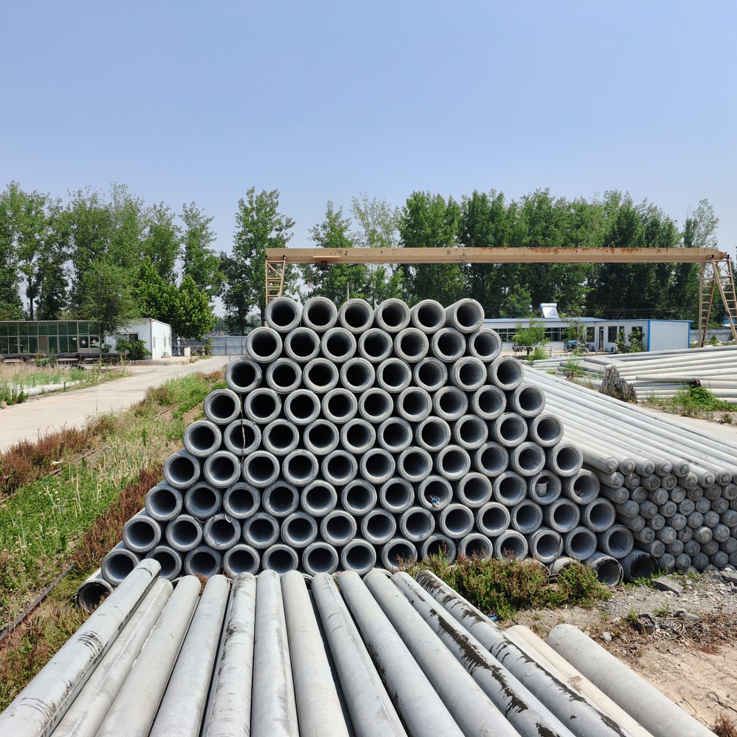 科尔沁左翼中190×10米水泥电线杆